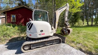 Köp Grävmaskin Terex TC50 med redskap på Klaravik [upl. by Louisa580]