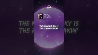 Miley Cyrus  Midnight Sky Lyrics Shorts Edit [upl. by Cammie]