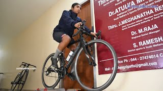 Cyclists Gear Up for Victory with Intense Practice in 76th National Track Cycling Championship [upl. by Ahsenek304]