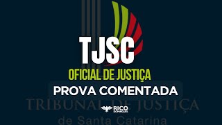 Prova Comentada TJSC OFICIAL DE JUSTIÇA  Direito Constitucional [upl. by Magdau]