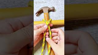 How to Tie a Horizontal Wooden Binding Knot StepbyStep Guide  Exact Knot 🔗🌲 ExactKnot [upl. by Anifad]