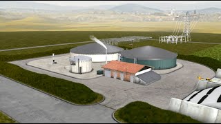 Virtuális séta egy EnviTec Biogas erőműben [upl. by Neale262]