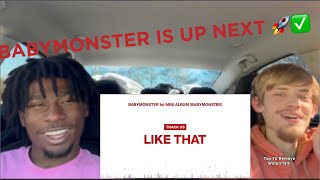 BABYMONSTER  Like That  REACTION [upl. by Ilanos]