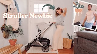 UPPAbaby Cruz V2 Stroller Unboxing amp First Impressions — TOTAL STROLLER NEWBIES [upl. by Adnovahs797]