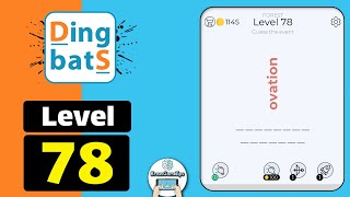 Dingbats Level 78 ovation Walkthrough [upl. by Dearman516]