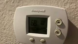 Honeywell TH5110D1006 U Non Programmable Thermostat Review [upl. by Airotnes]