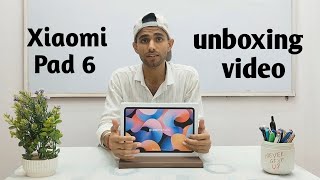 Xiaomi Pad 6  Unboxing  8  256 GB   MrNayak [upl. by Otrebliw]