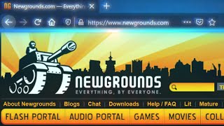 Newgrounds Web Design A Retrospective [upl. by Imekawulo]