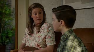 Young Sheldon S3 E1 Sheldon Argues about his mental health [upl. by Anairad]