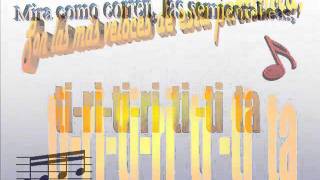 las veloces semicorcheas0002wmv [upl. by Nwahser]