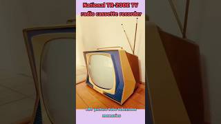 National tr200e CRT colour TV 1960 ka modelvintage televisioncolour TV [upl. by Guyer247]