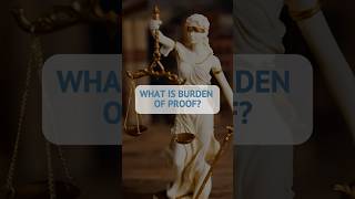 What is Burden of Proof burdenofproof dclawyer lawadvice criminaldefenselawfirm [upl. by Allveta]