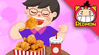 Fried Chicken Song  Food songs  Nursery rhymes  Chimac Korean Fried Chicken  REDMON [upl. by Mis]