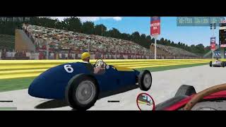 Grand Prix Legends 1955 F1 Season Race 66 Italian Grand Prix\Monza [upl. by Efal]