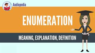 What Is ENUMERATION ENUMERATION Definition amp Meaning [upl. by Lerak]