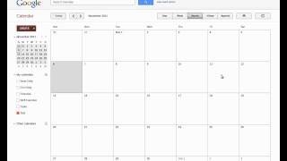 Using Google Calendars to Create a Shift Calendar [upl. by Einberger97]