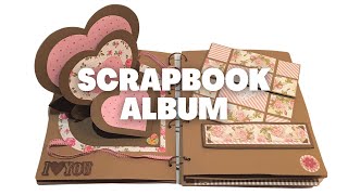 Scrapbook Album For Beginners  Scrapbook Ideas [upl. by Carolee]