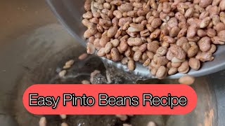 Easy Pinto Beans Recipe Southern Style [upl. by Manvel]