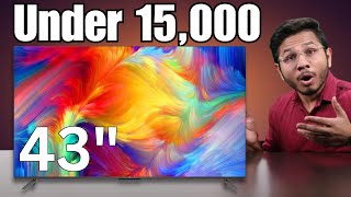 Best Smart TV Under 15000 in 2023  Top 5 Smart Tv In India [upl. by Ifill]