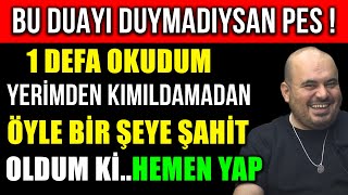 BU DUAYI DUYMADIYSAN PES 1 DEFA OKUDUM YERİMDEN KIMILDAMADAN ÖYLE BİR ŞEYE ŞAHİT OLDUM Kİ HEMEN YAP [upl. by Tillinger]