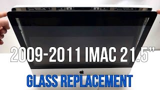 iMac Replace Cracked Glass 2009 2010 2011 21 5quot Apple Dollars 14 [upl. by Herman]