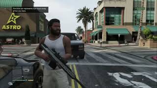 Grand Theft Auto V  Hotel Assassination Assassinate The Target Shoot Through SUV w Sniper Rifle [upl. by Michi251]