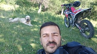 Honda CRF 250 L ile memlekitim yaylalarında enduro zamanı [upl. by Merrie563]