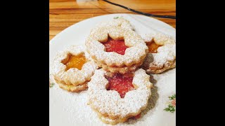 Classic Austrian Linzer Cookies [upl. by Celestina]