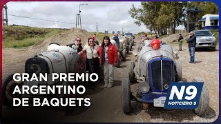 GRAN PREMIO ARGENTINO DE BAQUETS  NOTICIERO 9 [upl. by Annuahsal]