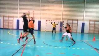 Balonmano 2x2 centralpivote [upl. by Artenak909]