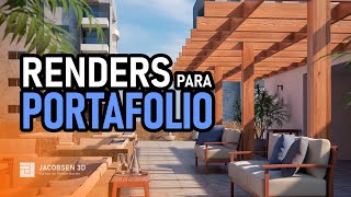 Cómo hacer renders profesionales para tu portafolio en tiempo récord [upl. by Wharton]