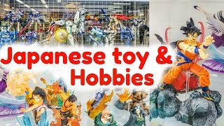 Toy Store and Hobbies in Japan Anime Manga Dragon Ball Star Wars One Piece Gundam [upl. by Jp229]