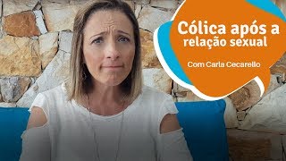 Cólica após a relação sexual [upl. by Cicenia]