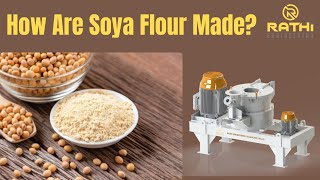 Soya DOC Grinding Soya Flour by Air Classifying Mill  Rathi Engineering Solutions PVT LTD [upl. by Dekow]