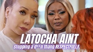 Tiny Harris CLAPS BACK At Latocha Scott For Trying To Sue Xscape For Trademark Infringement [upl. by Shelagh]