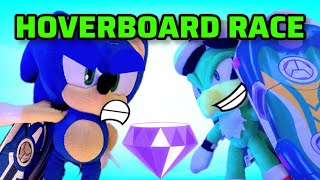 THE HOVERBOARD RACE 🏁💚  SupeRiderSonic26 [upl. by Clay77]