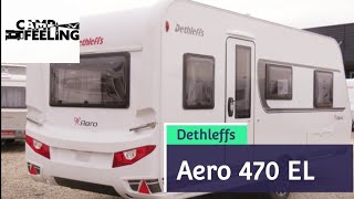 Dethleffs Aero 470 EL  Einer der Besten Wohnwagen derzeit mit kompakten Abmaßen🤔 Die Roomtour 😎 [upl. by Varian462]