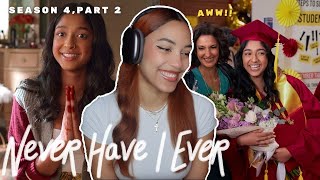 THE NEVER HAVE I EVER SERIES FINALE WAS EMOTIONAL AF  Season 4 Episodes 6789 amp 10 Reaction [upl. by Christie]