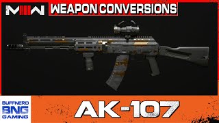 AK107 Series  Weapon Conversion  Call Of Duty Modern Warfare III [upl. by Odelle]