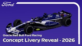 Oracle Red Bull Ford Concept Livery Reveal [upl. by Eittak278]