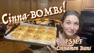 85 Cinnabombs Christmas breakfast is SERVED Miss Cinnabon Try this Keto replacement 💣 PSMF [upl. by Sidra740]