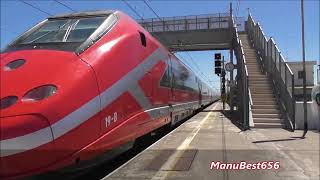 PRIMISSIMI TRENI DELLORARIO ESTIVO TRENITALIA 2024 REGIONE PUGLIA [upl. by Aizan553]