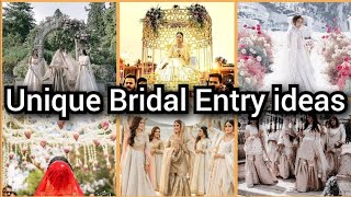 Unique Bridal Entry ideas 2024 for Wedding Nikkah Engagement Mehndi  Latest Trendz [upl. by Arimak699]