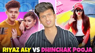 RIYAZ ALI RINGTONE AND DHINCHAK POOJA ROAST  RAJAT PAWAR [upl. by Dasha]