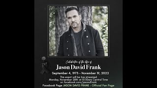 Jason David Frank Funeral Celebration of the Life [upl. by Omura]