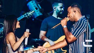 Romeo Santos amp Natti Natasha quotLa Mejor Version de Miquot livevivo in Dom Rep 2019 Full performance [upl. by Lai]