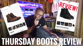 Thursday Boots Review [upl. by Lahcsap482]