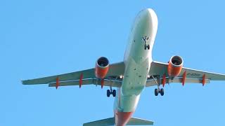 Planes landing on Zakynthos over Kalamaki beach [upl. by Adanar]