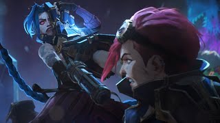 Jinx VS Vi Full Fight Scene 4K  Arcane Season 2 [upl. by Nannie518]