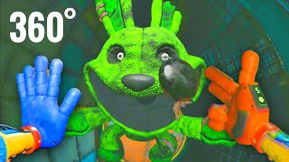 Smiling Critters  Catnap Jumpscares Poppy Playtime 3 in 360° [upl. by Rotow]